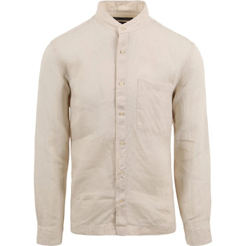 Vêtements Homme Replay manches longues Marc O'Polo Chemise Lin Beige Beige