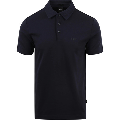 Vêtements Homme T-shirts & Polos BOSS Polo Palosh Marine Bleu