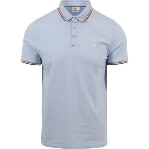 Vêtements Homme T-shirts & Polos Blue Industry Polo Piqué Bleu Clair Bleu