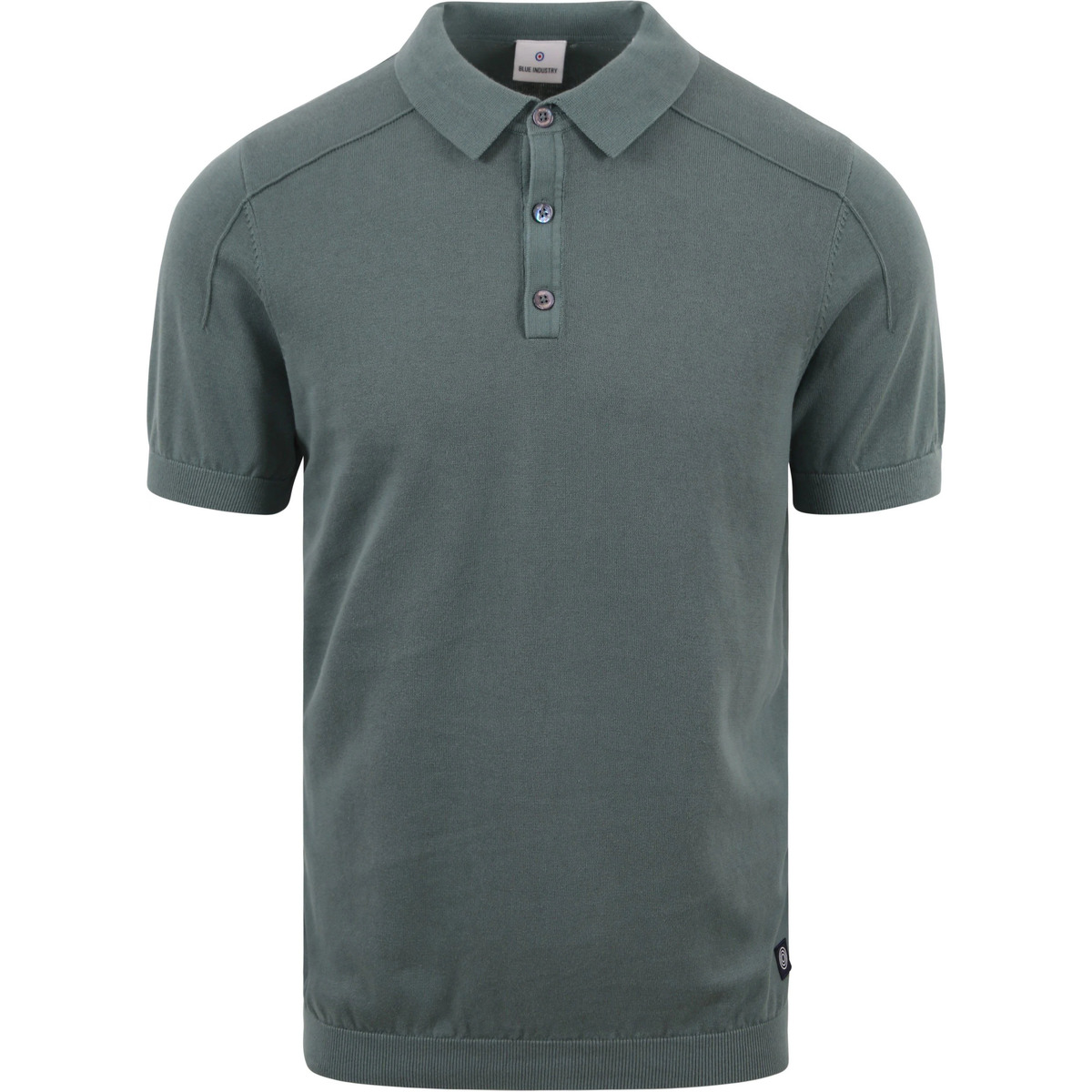 Vêtements Homme T-shirts & Polos Blue Industry Polo Knitted Vert Vert