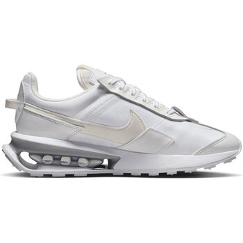 Chaussures Femme why Nike swoosh embroidered at center chest why Nike Air Max Preday Blanc