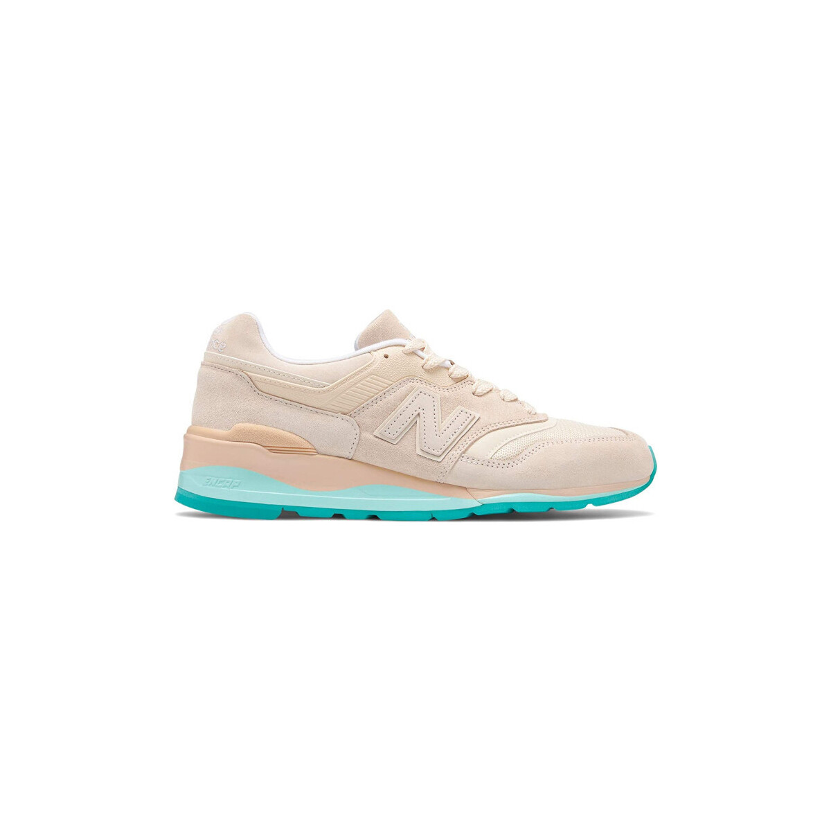 Chaussures Homme Baskets mode New Balance M997RSA Tan -  Made in USA Beige