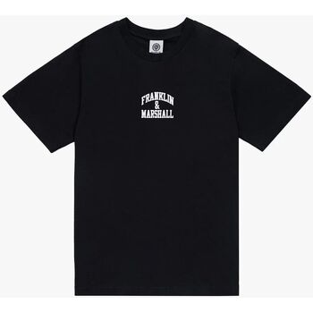 Vêtements Homme T-shirts & Polos Franklin & Marshall JM3009.1009P01-980 Noir