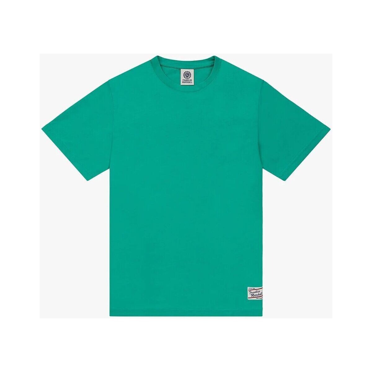 Vêtements Homme Venice logo-print crewneck T-shirt Franklin & Marshall JM3180.1009P01-108 Vert
