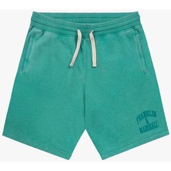Vêtements Homme Shorts / Bermudas Tonal Shiny Logo Sweatshirt Teens JM4035.2014G46-108 Vert