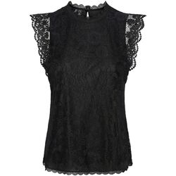 Vêtements Femme Débardeurs / T-shirts sans manche Pieces 17120454 OLLINE-BLACK Noir