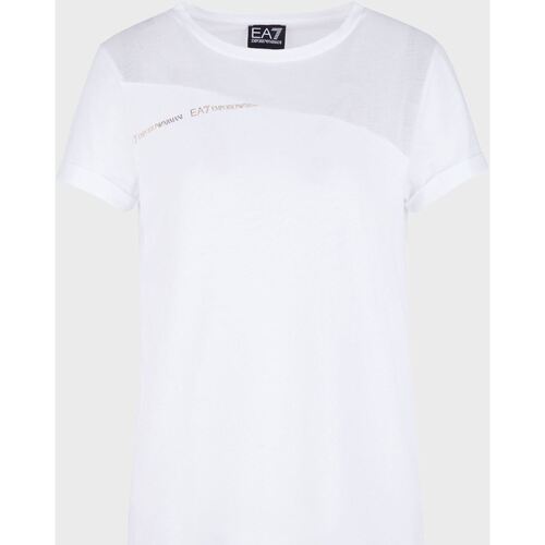 Vêtements Femme Débardeurs / T-shirts sans manche Галстук giorgio armani шелк 3KTT34 Blanc