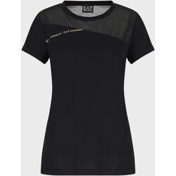 Vêtements Femme Débardeurs / T-shirts sans manche Ea7 Emporio Armani 3KTT34 Noir