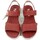 Chaussures Femme Sandales et Nu-pieds Walk In The City Femme Chaussures, Sandales, Cuir, Talon Compensé-46082 Rouge