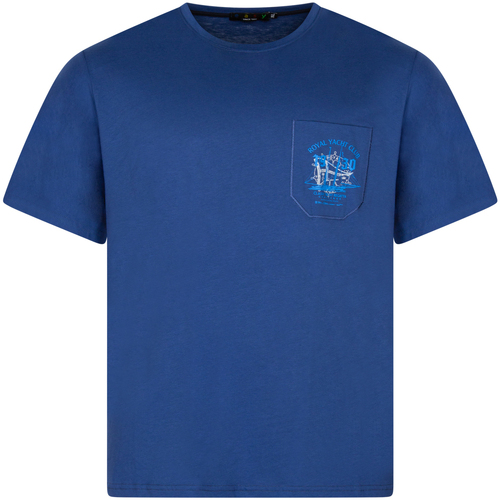Vêtements Homme T-shirts & Polos Maxfort T-shirt coton col rond Bleu