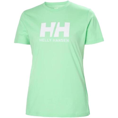 Vêtements Femme T-shirts manches courtes Helly Hansen  Vert