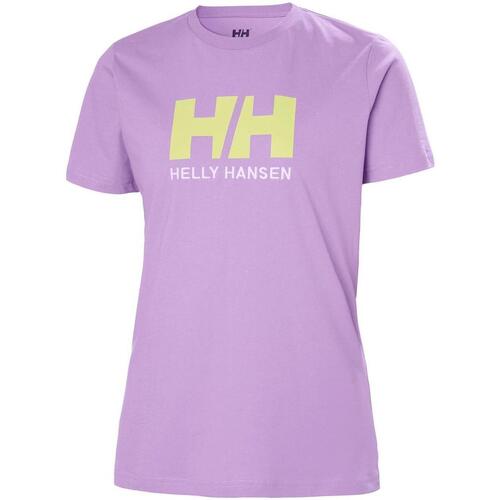 Vêtements Femme T-shirts manches courtes Helly Hansen  Violet