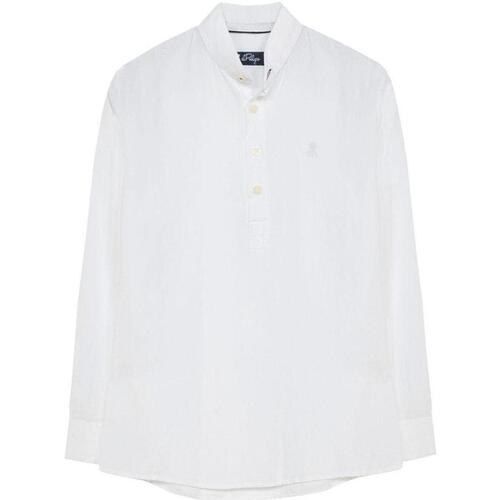 Vêtements Garçon Chemises manches longues Elpulpo  Blanc