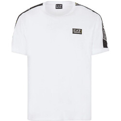 Vêtements Homme T-shirts & Polos Ea7 Emporio button-up ARMANI Tee-shirt Blanc