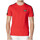 Vêtements Homme wristwatch armani exchange hampton ax2424 white Emporio Armani Kids embroidered-logo zip-fastening hoodieni Tee-shirt Rouge