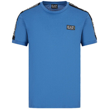 Vêtements Homme T-shirts & Polos Emporio leather Armani aftershave Tee-shirt EA7 Bleu