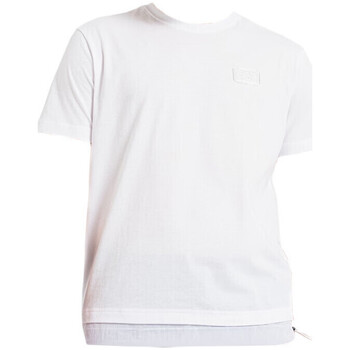 Vêtements Homme T-shirts & Polos Ea7 Emporio logo-print ARMANI Tee-shirt Blanc