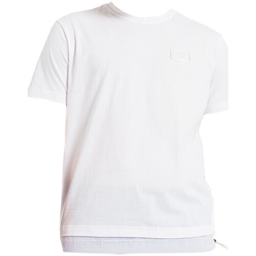 Vêtements Homme T-shirts & Polos Giorgio Armani Pre-Owned slingback flat sandalsni Tee-shirt Blanc