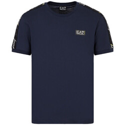 Vêtements Homme T-shirts & Polos Ea7 Emporio button-up ARMANI Tee-shirt Bleu