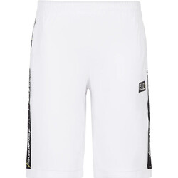 Vêtements cotton Shorts / Bermudas Ea7 Emporio Armani Short Blanc