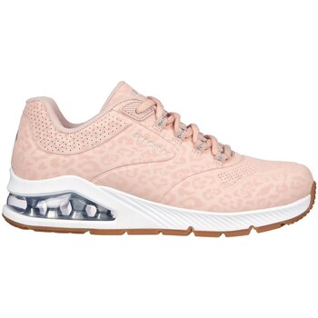 Chaussures Femme Baskets basses Skechers Uno 2 Rose