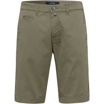 Vêtements EXCLUSIVE Shorts / Bermudas Pierre Cardin Short Chino coton Kaki