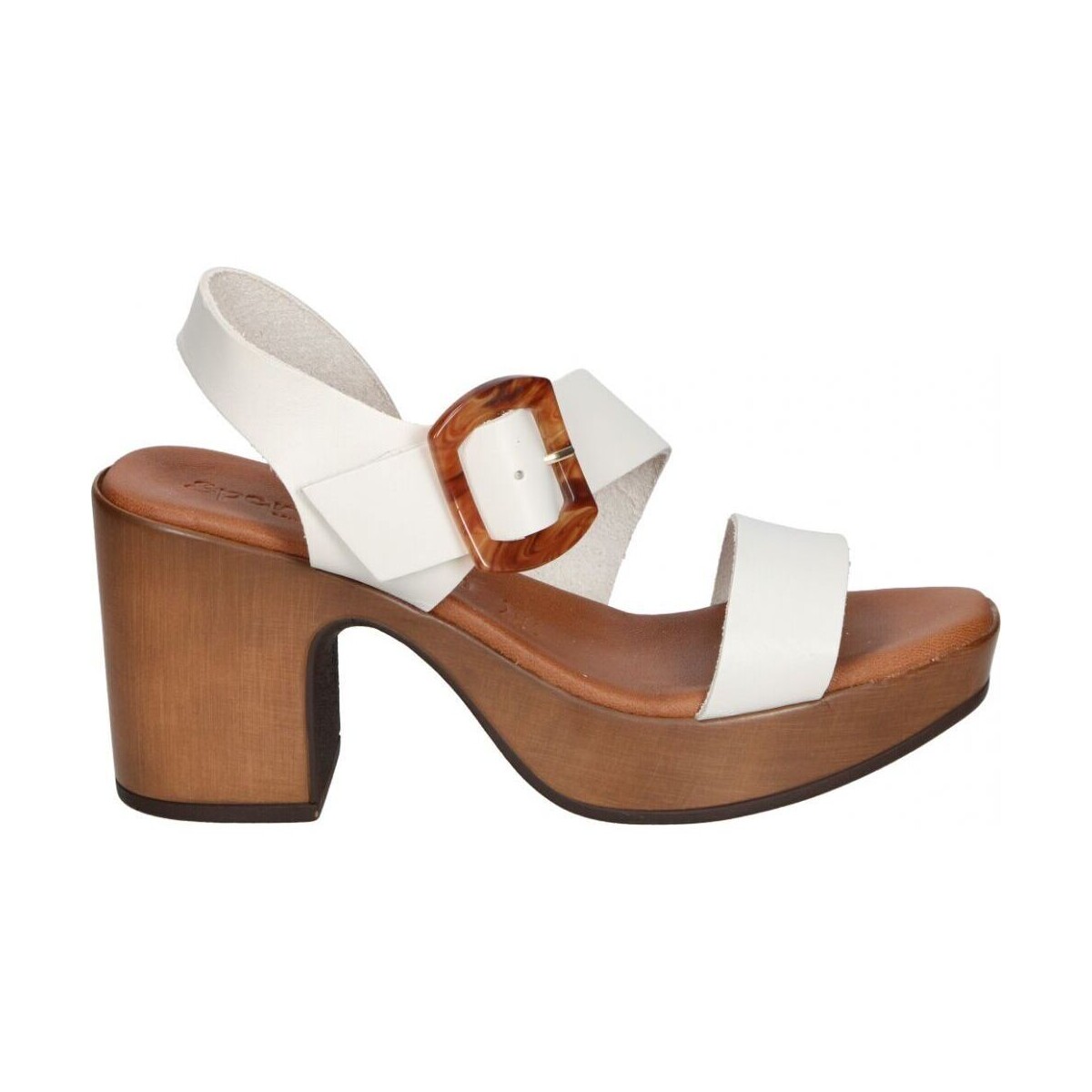 Chaussures Femme Sandales et Nu-pieds Spar Woman 5245 Blanc