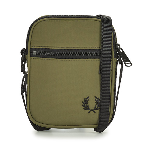 Sacs Pochettes / Sacoches Fred Perry RIPSTOP SIDE BAG UNIFORM GREEN