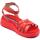 Chaussures Femme nbspAbats jours et pieds de lampe :  Wonders C-6521 Pergamena Rouge
