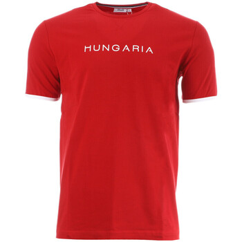 Vêtements Homme T-shirts manches courtes Hungaria 718880-60 Rouge