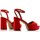 Chaussures Femme Sandales et Nu-pieds Maria Mare  Rouge