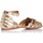 Chaussures Femme Sandales et Nu-pieds Top3 BASKETS  23487 Doré