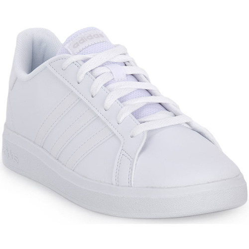 Chaussures Garçon Baskets mode item adidas Originals GRAND COURT 2 K Blanc