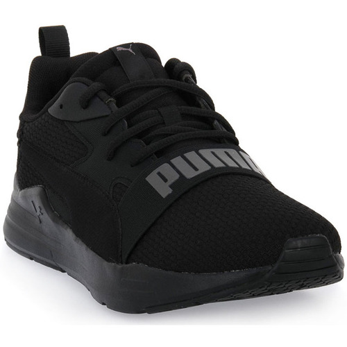 Chaussures Homme Baskets mode Puma 01 WIRED RUN PURE Noir