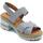 Chaussures Femme Sandales et Nu-pieds Valleverde 49301 Nabuk Beige