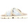 Chaussures Femme Bottes Mou Criss-Cross Ciabatta Donna White Silver MU.SW461000G Argenté