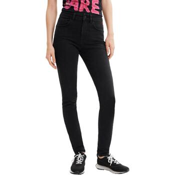 Vêtements Femme Jeans Nike slim Desigual 23SWDD21 Noir