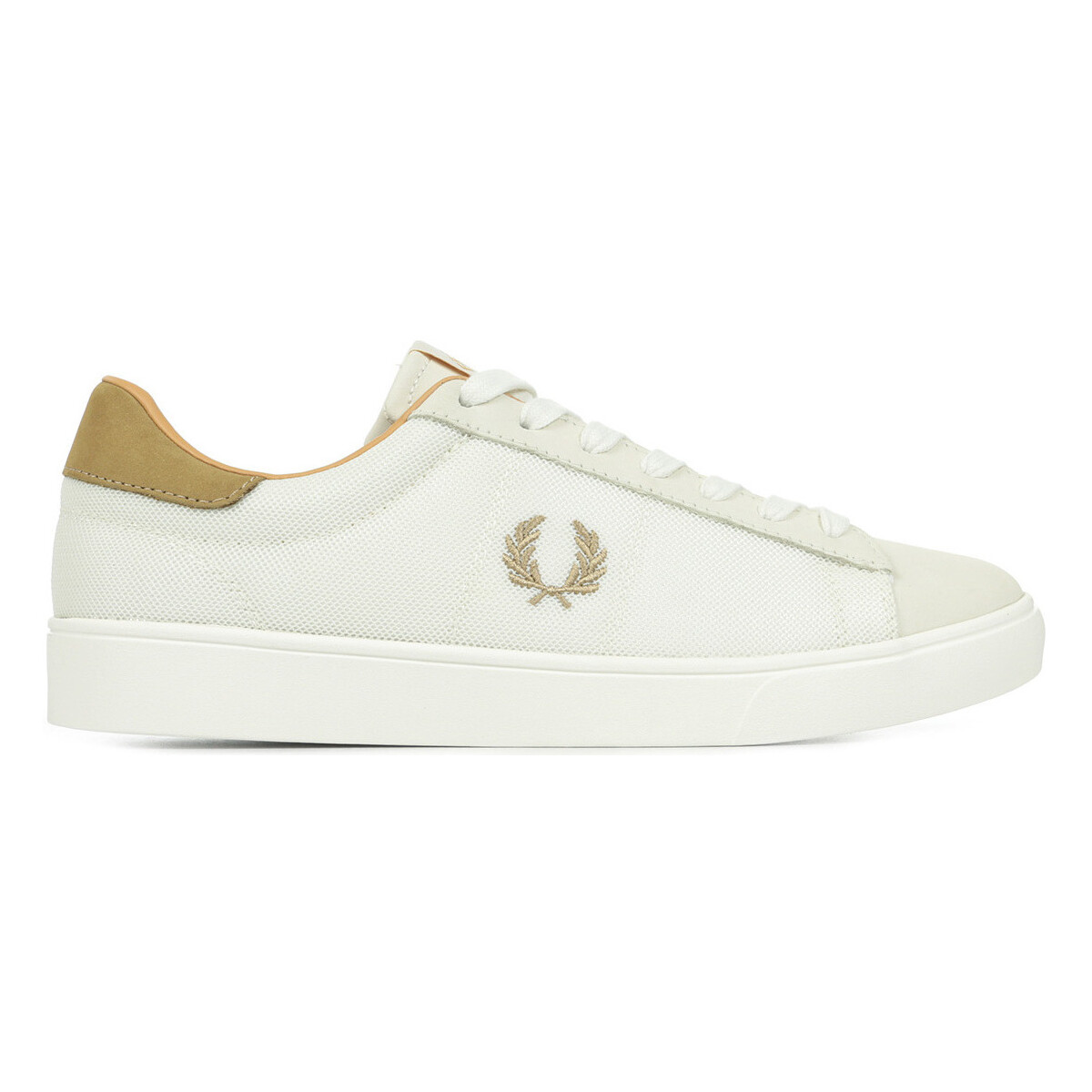 Chaussures Homme Baskets mode Fred Perry Spencer Mesh Beige