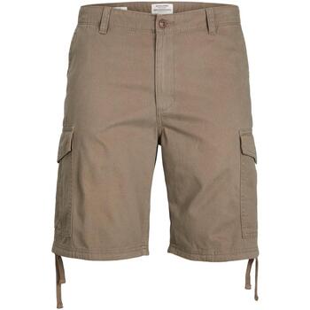 Vêtements Homme Sweat Shorts / Bermudas Jack & Jones  Marron
