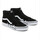 Chaussures Homme Chaussures de Skate Vans Sk8-hi flame suede Noir