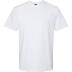 Vêtements T-shirts manches longues Gildan  Blanc