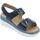 Chaussures Femme Sandales et Nu-pieds Grunland Moll SE0513 Bleu