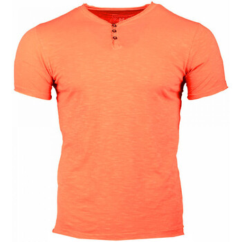 Vêtements Homme T-shirts manches courtes Apelo Navy Fz Cap Sweat MB-MATTEW Orange