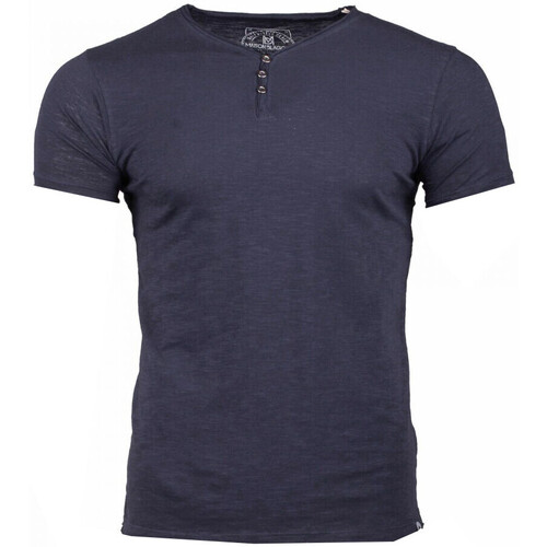 Vêtements Homme T-shirts manches courtes La Maison Blaggio MB-MATTEW Bleu