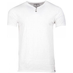Vêtements Homme T-shirts manches courtes La Maison Blaggio MB-MATTEW Blanc