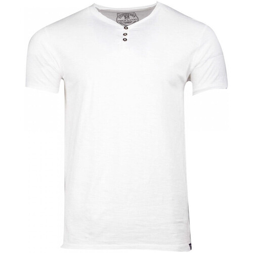 Vêtements Homme T-shirts & Polos Lustres / suspensions et plafonniers MB-MATTEW Blanc