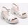 Chaussures Femme Sandales et Nu-pieds Wonders D-1001 Blanc