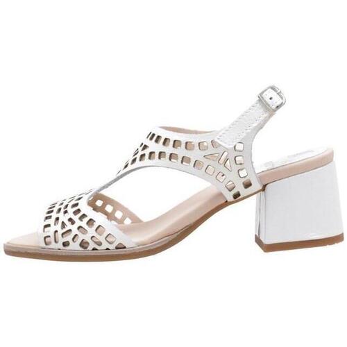 Chaussures Femme Sandales et Nu-pieds CallagHan 29213 Blanc