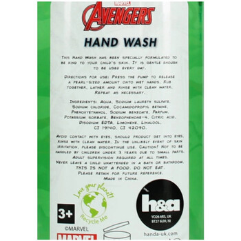 Marvel Savon Pour les Mains à l'Orange Avengers 300 ml Autres
