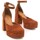 Chaussures Femme Escarpins MTNG  Marron